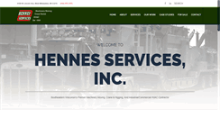 Desktop Screenshot of hennes.us