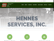 Tablet Screenshot of hennes.us